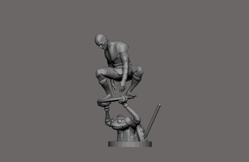 Donatello o Donnie Ninja Turtles 3D print model_25