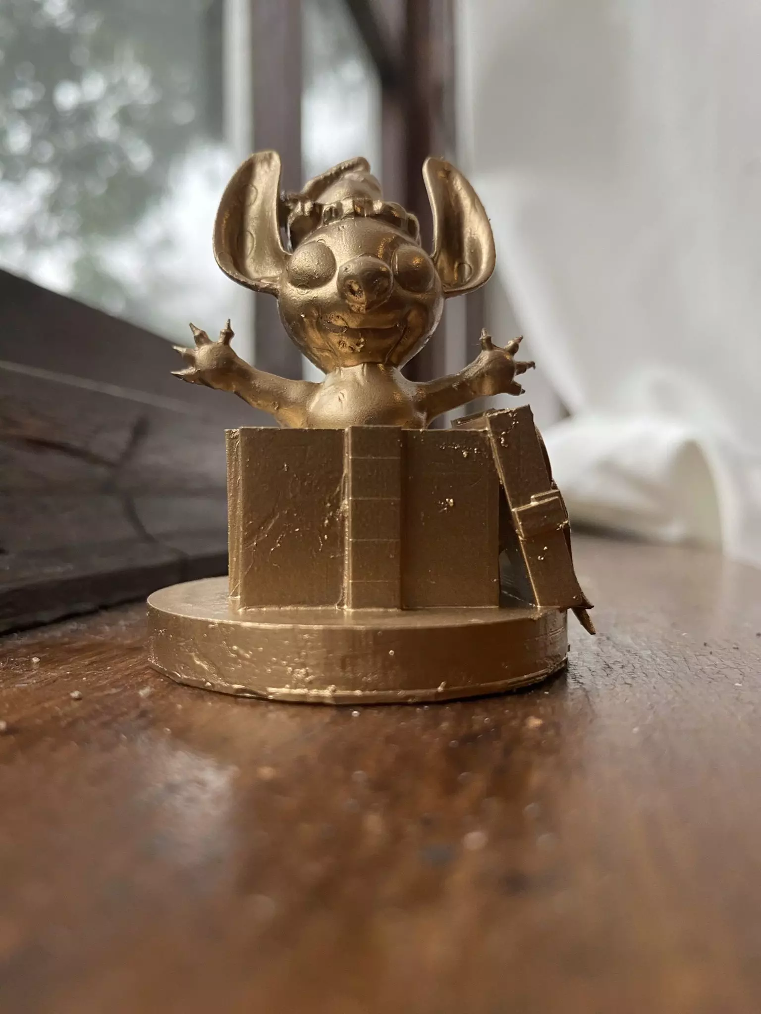 Stitch in a box Christmas Ornament Free 3D print model_0