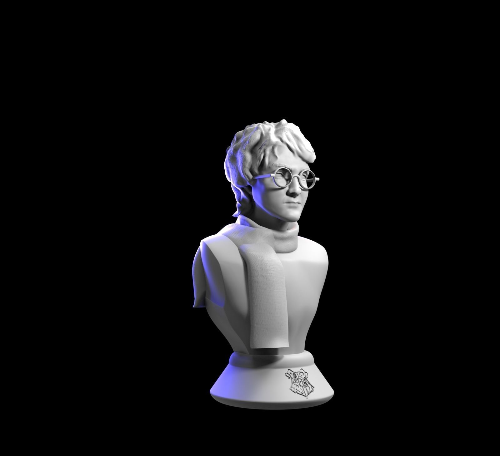 Harry Potter bust 3D print model_25