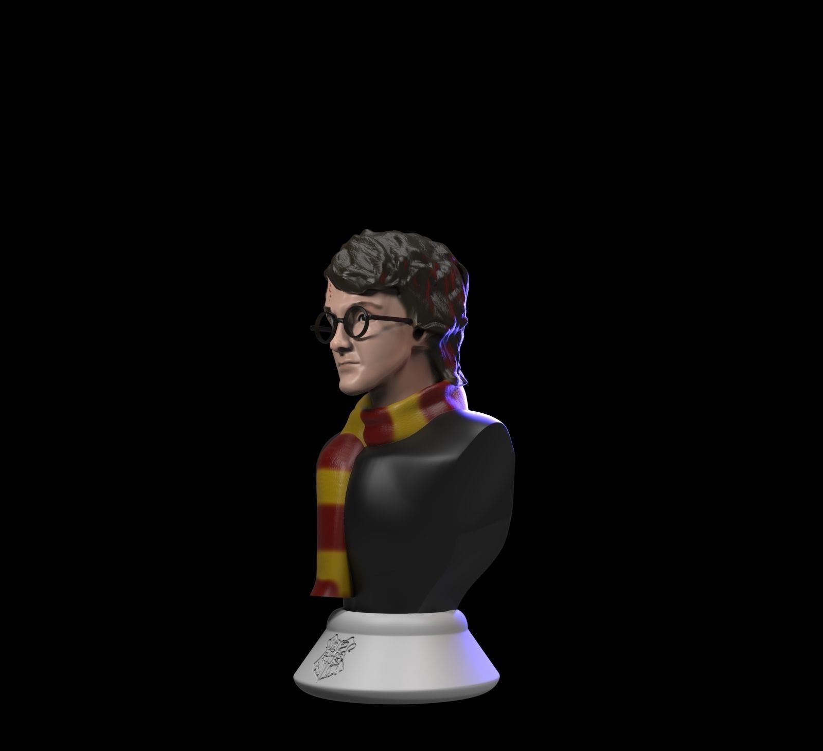 Harry Potter bust 3D print model_8