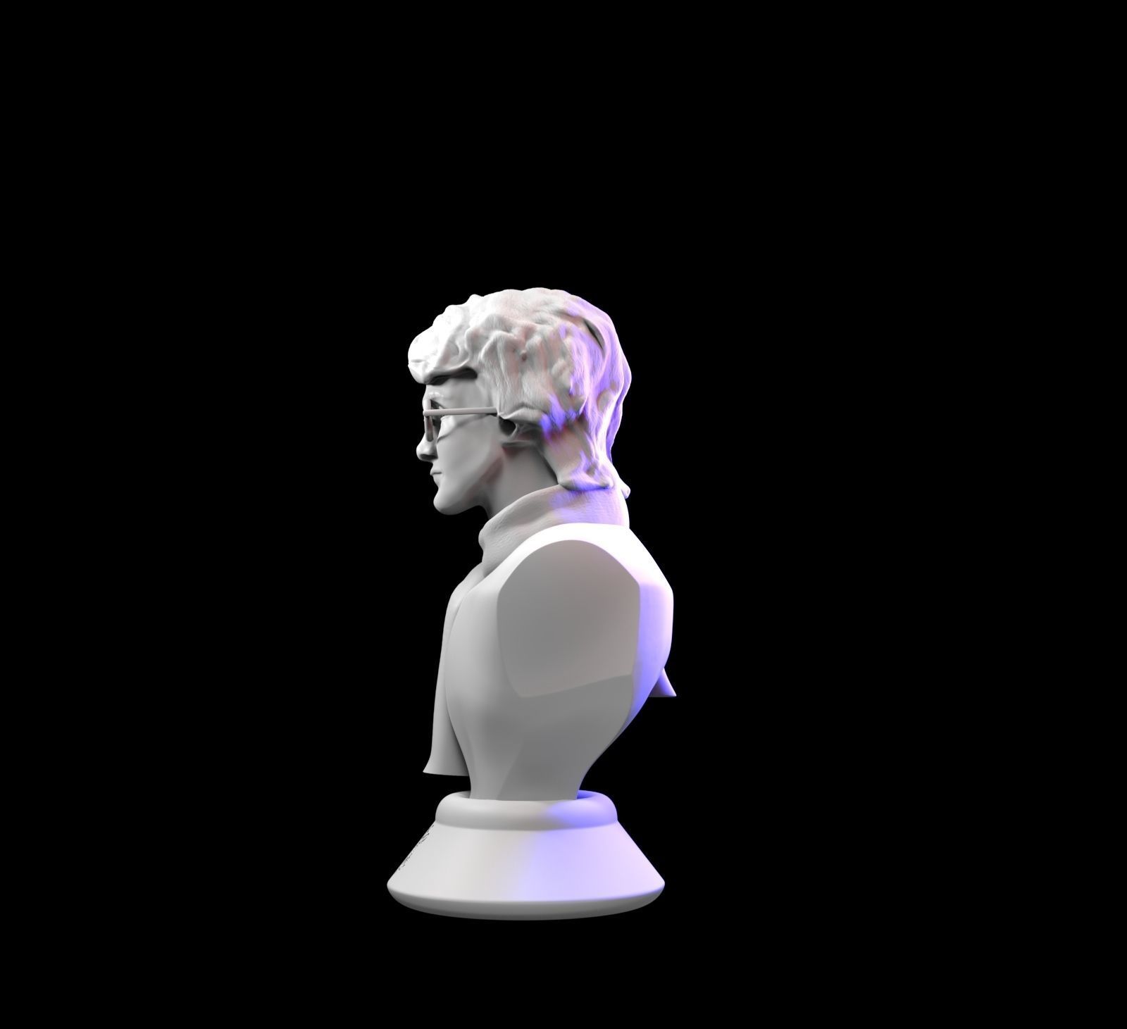Harry Potter bust 3D print model_30
