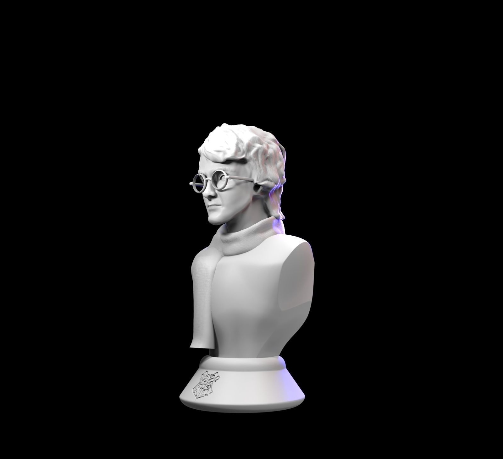 Harry Potter bust 3D print model_31