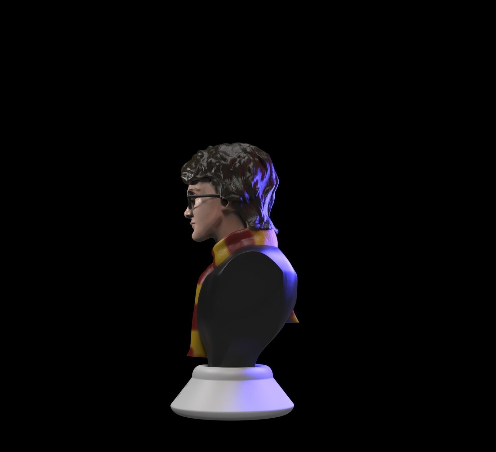 Harry Potter bust 3D print model_7