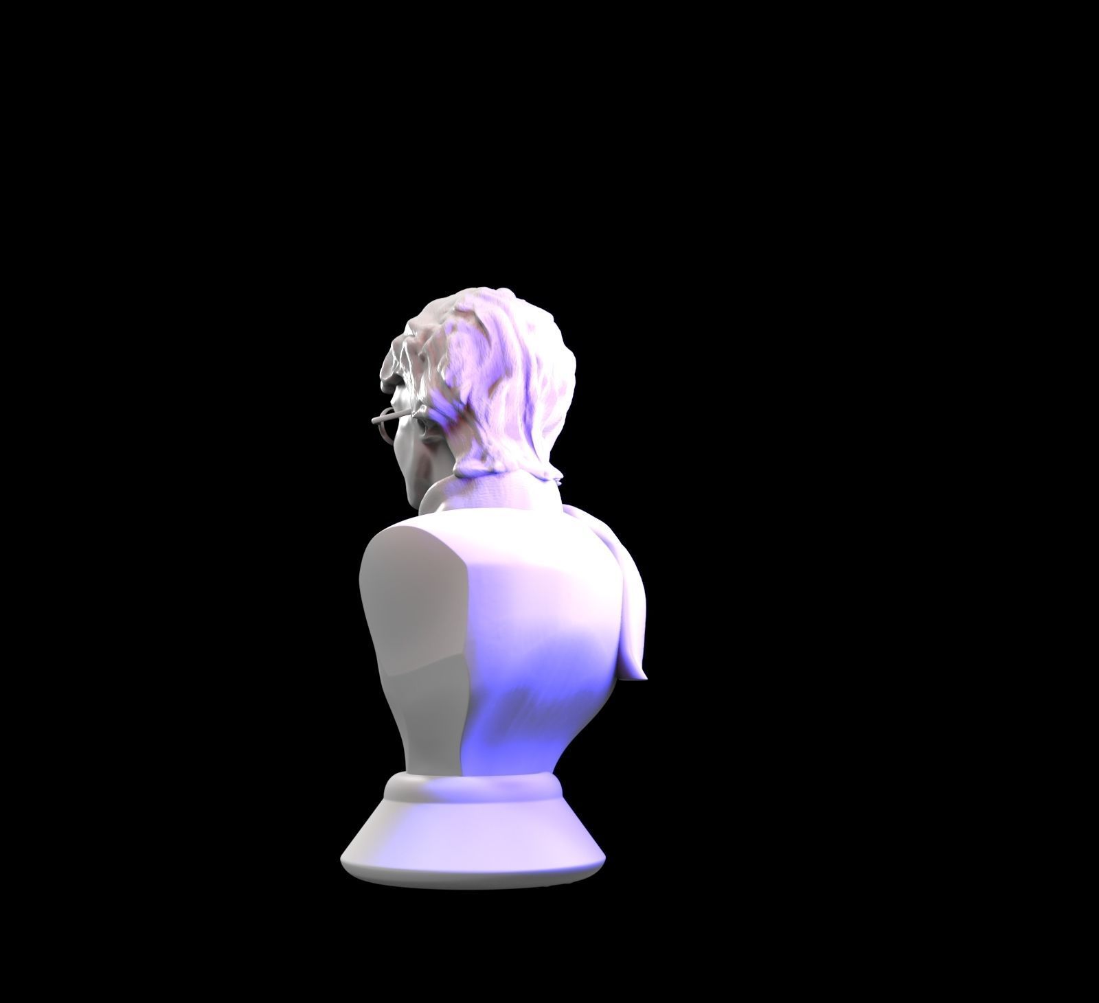 Harry Potter bust 3D print model_29