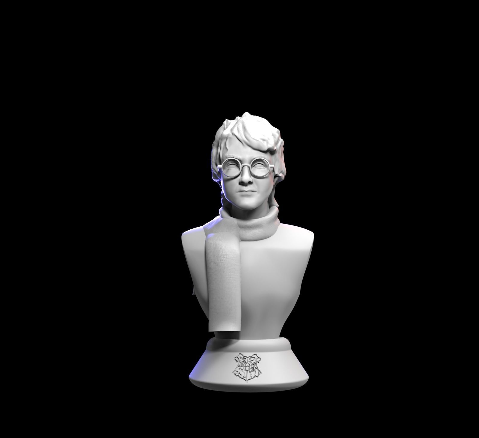 Harry Potter bust 3D print model_32