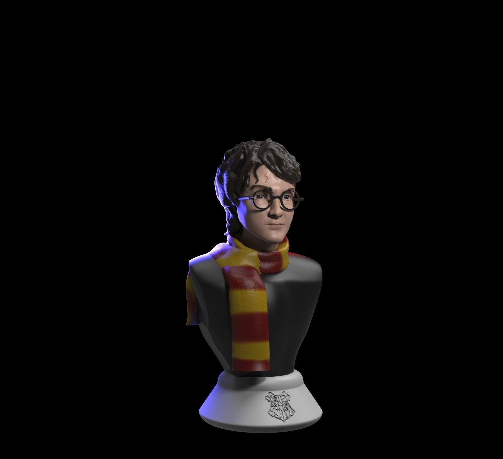 Harry Potter bust 3D print model_2