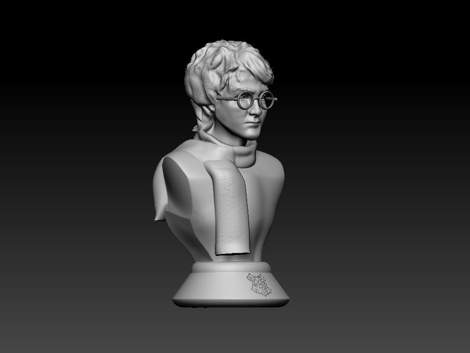 Harry Potter bust 3D print model_10