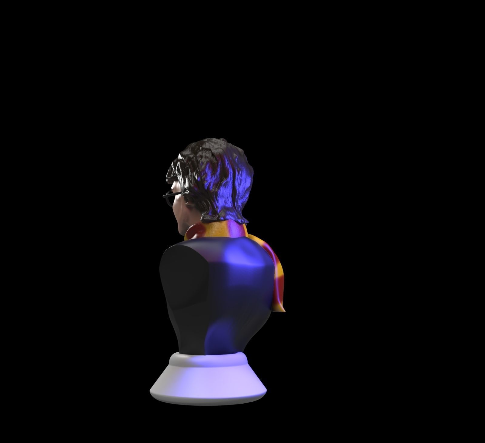 Harry Potter bust 3D print model_6