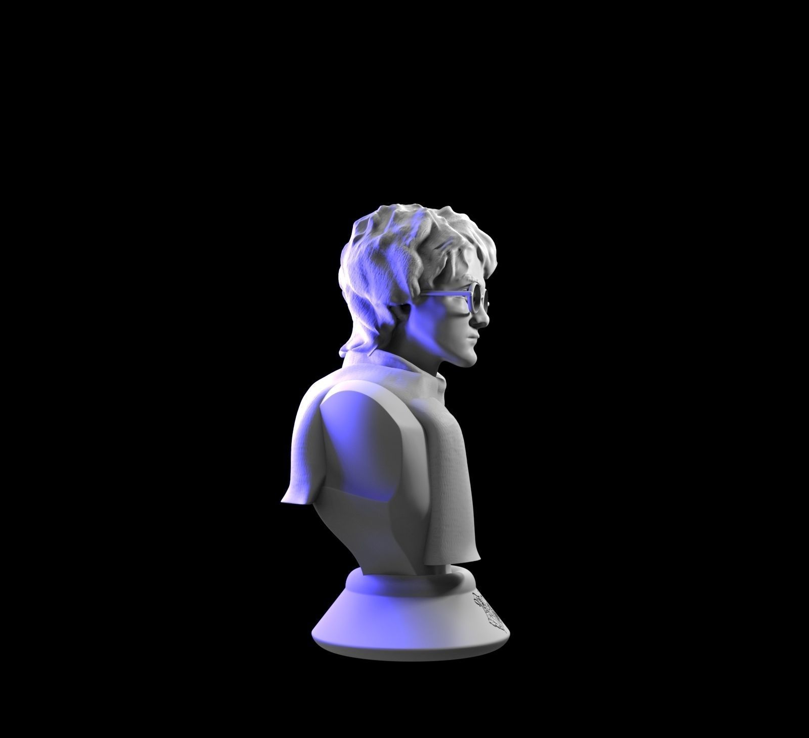 Harry Potter bust 3D print model_26
