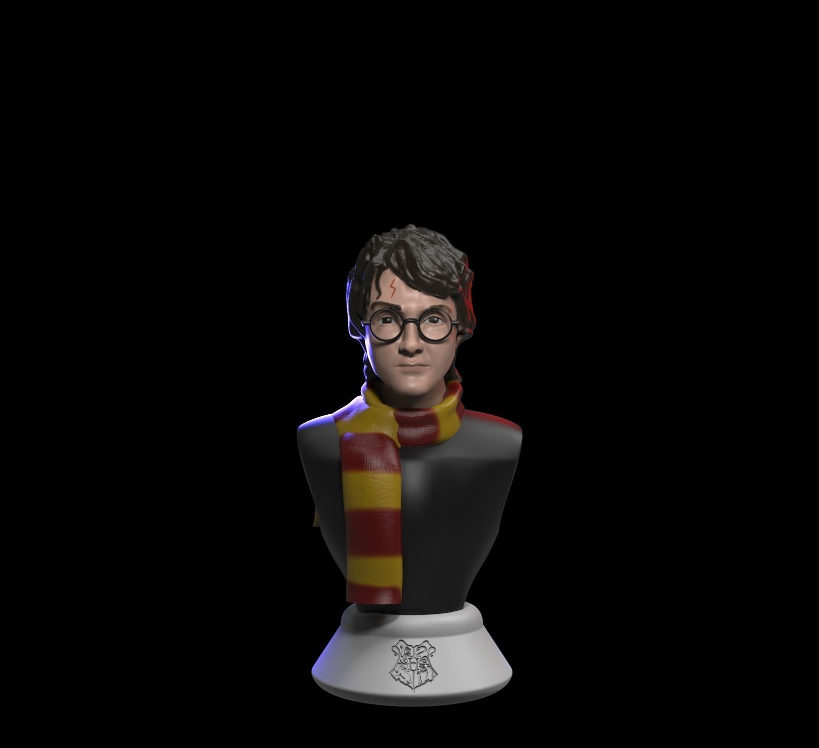 Harry Potter bust 3D print model_1
