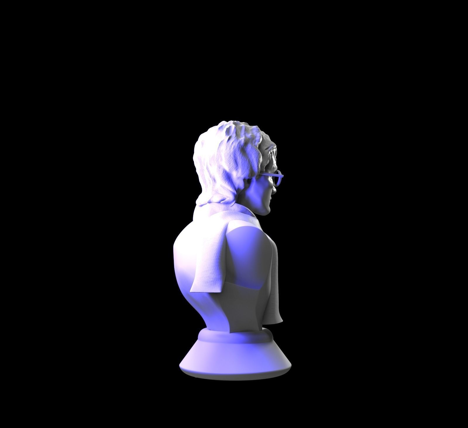 Harry Potter bust 3D print model_27