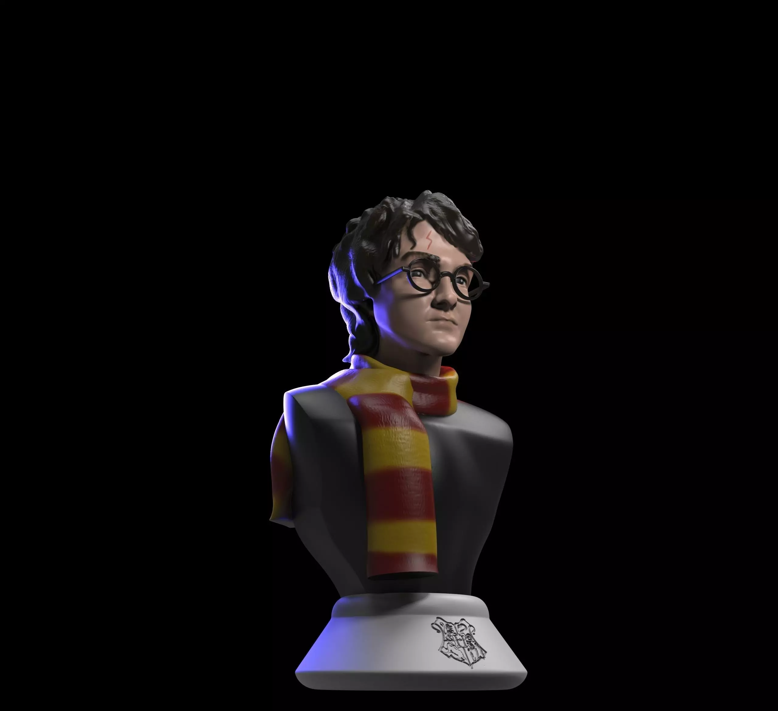 Harry Potter bust 3D print model_0