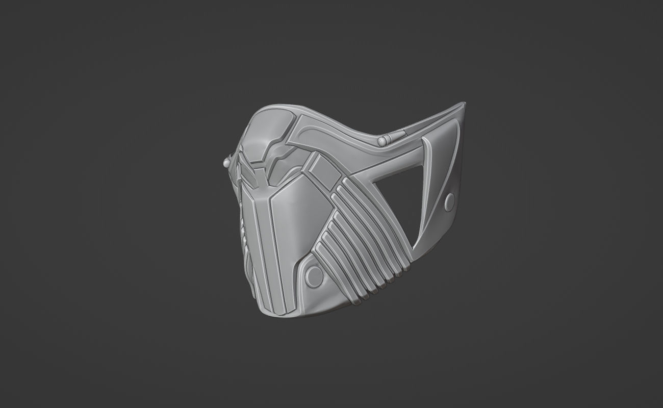 Smoke mask from MK1 -  Vapor Lock 3D print model_4