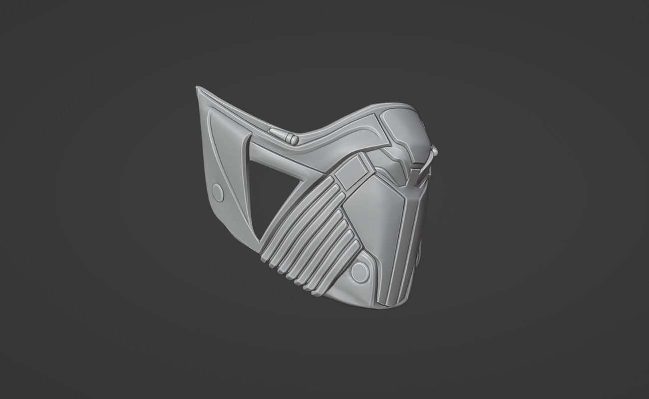 Smoke mask from MK1 -  Vapor Lock 3D print model_5