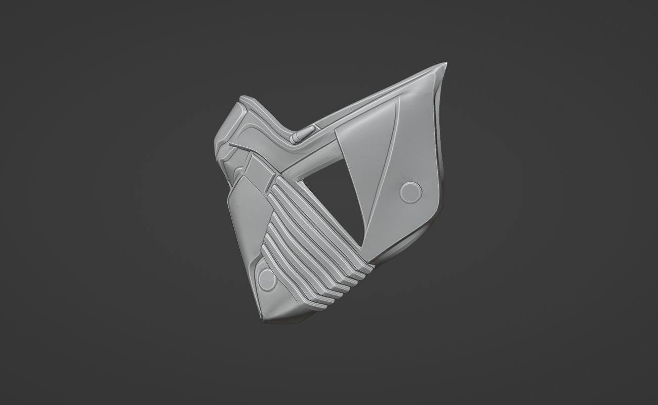 Smoke mask from MK1 -  Vapor Lock 3D print model_2