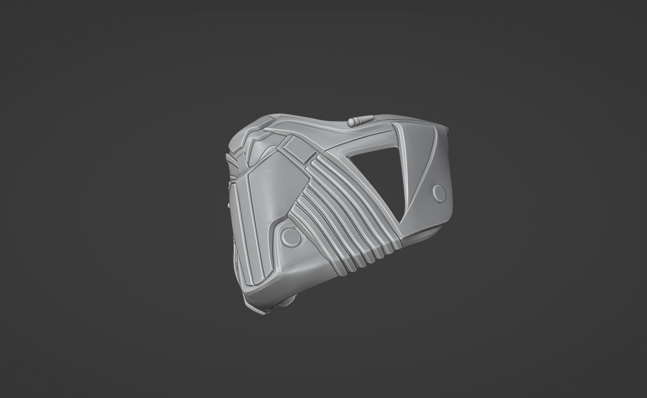 Smoke mask from MK1 -  Vapor Lock 3D print model_6