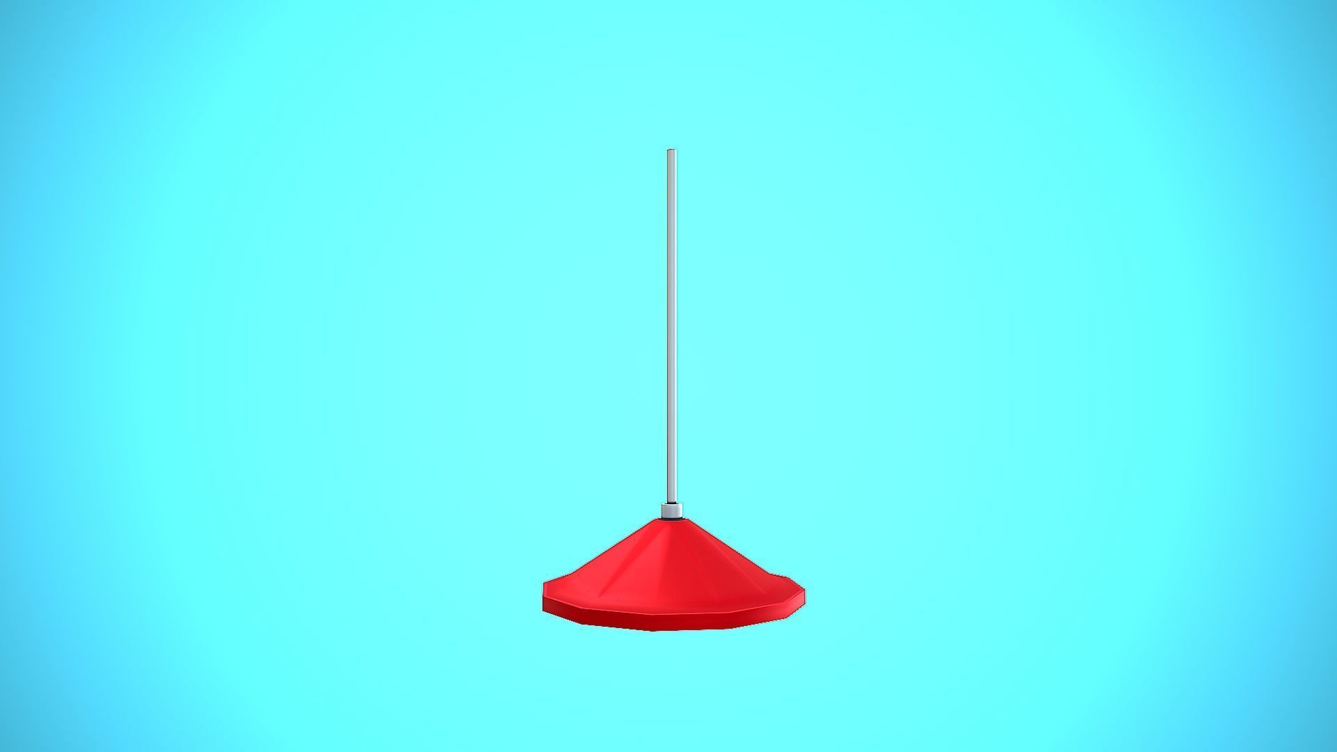 CEILING LAMP 01 CARTOON STYLIZED Low-poly 3D model_6
