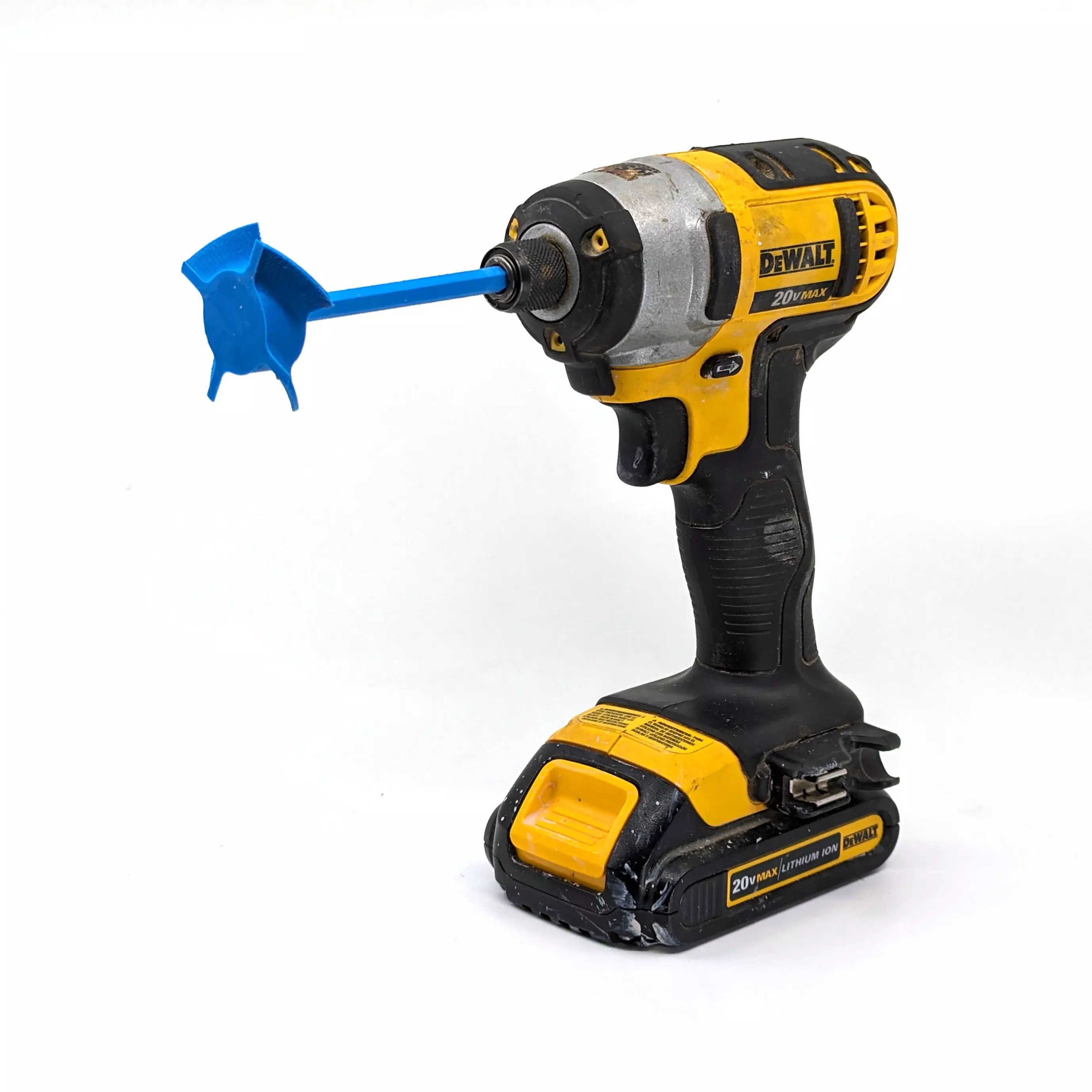 Mixer Drill Bit - Dewalt Impact Driver 3D print model_0