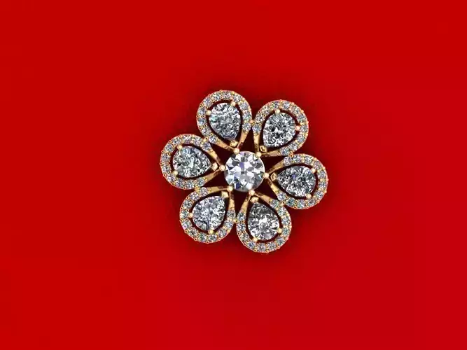 Women Diamond Pendant P58