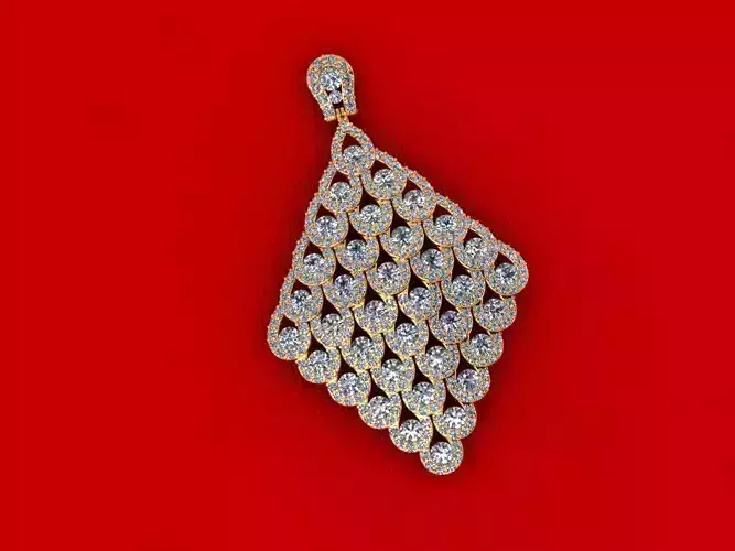 Diamond Fashion Pendant P54