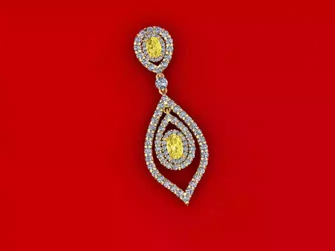 Diamond Fashion Pendant P43