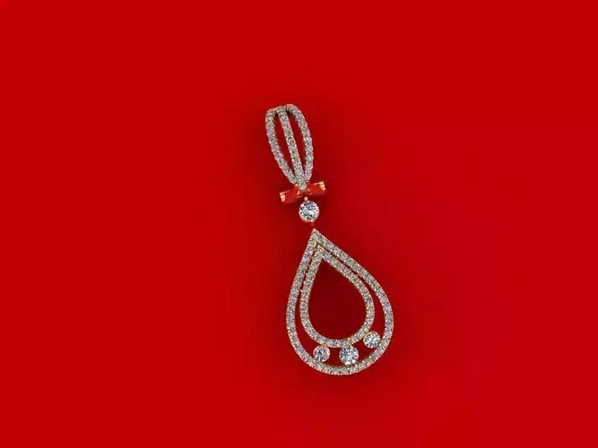 Women Diamond Pendant P48