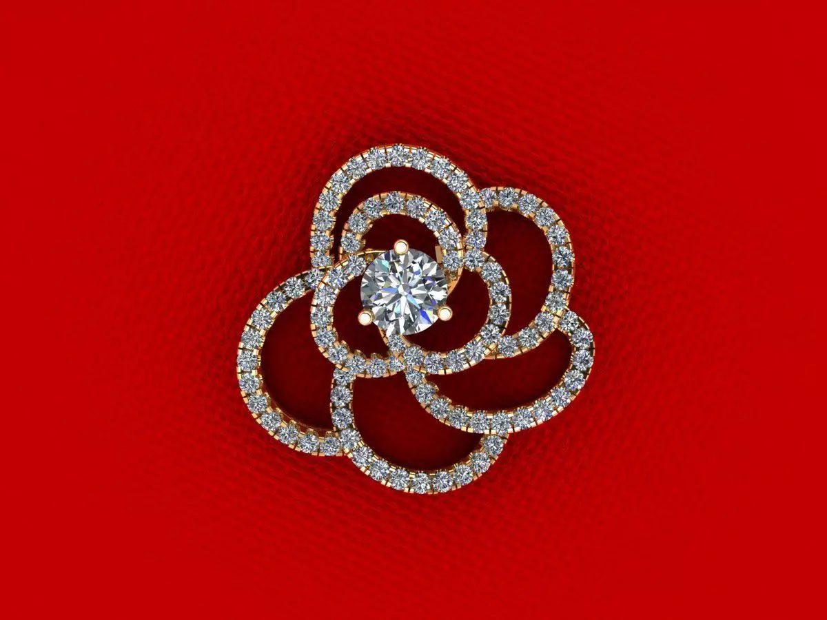 Women Fashion Pendant P40 3D print model