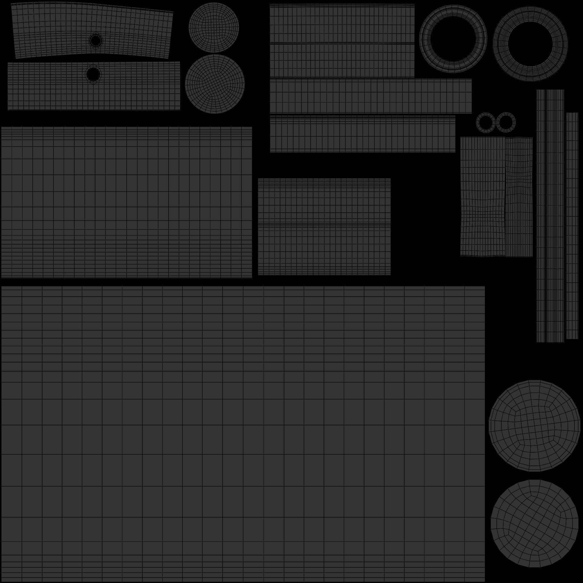 Black Pump Bottle 01 3D model_14