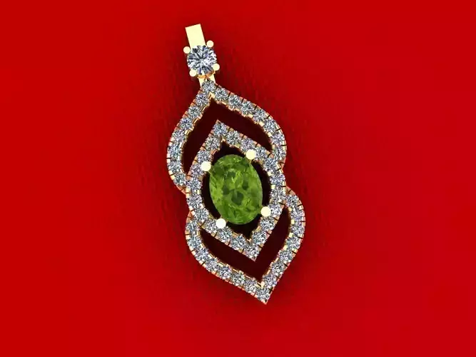 Gemstone Fashion Pendant P35