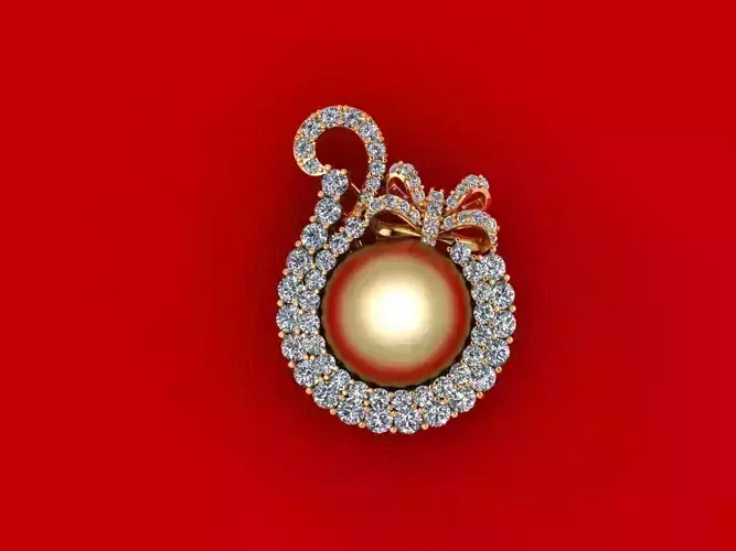 Round Pear Fashion Pendant P8