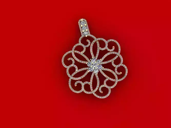 Twist Fashion Pendant P17