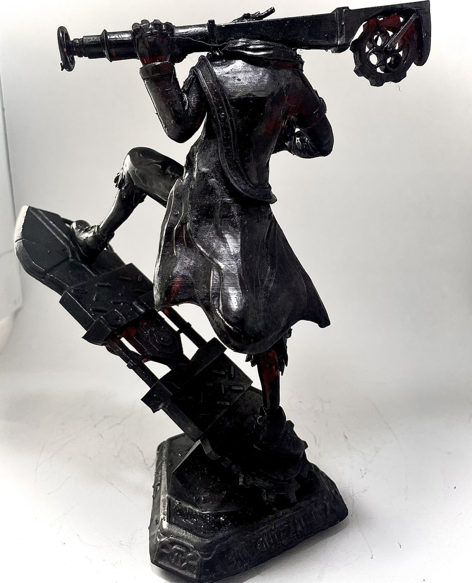 Ekko Arcane Print Ready Statue 3D print model_12