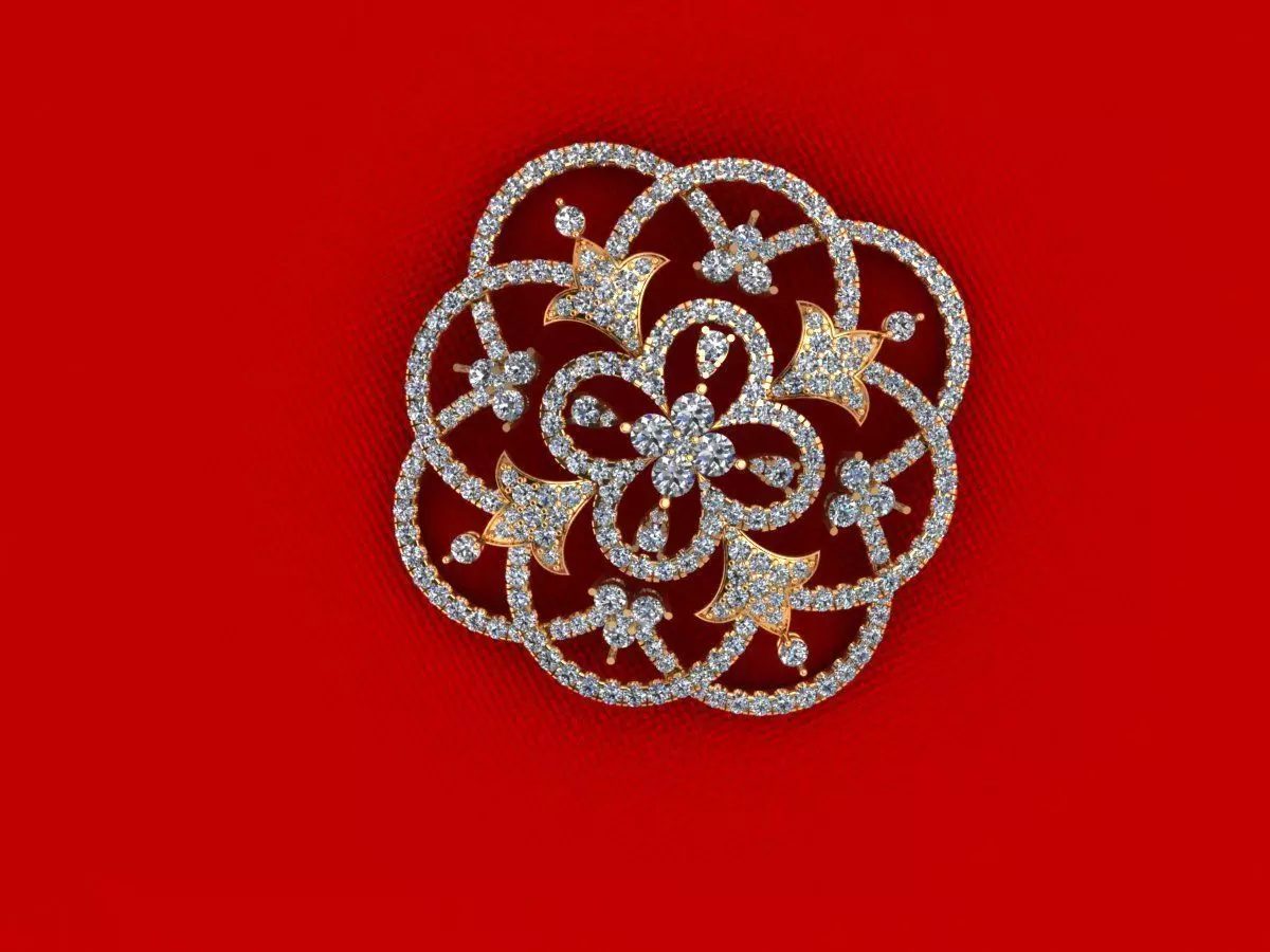 Women Fashion Pendant P23 3D print model