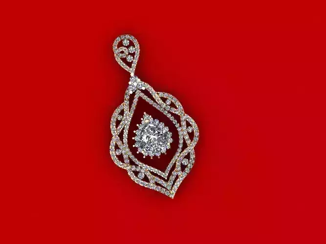 Fashion Diamond Pendant P29