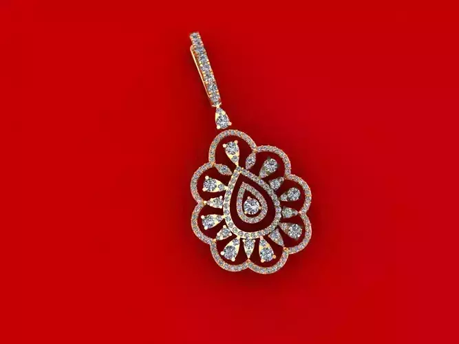 Women Diamond Fashion Pendant P33