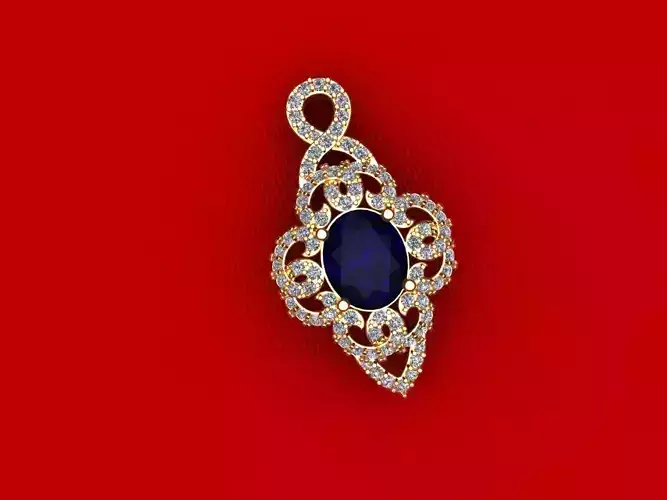 Gemstone Fashion Pendant P10
