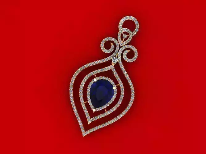 Gemstone Women Pendant P13