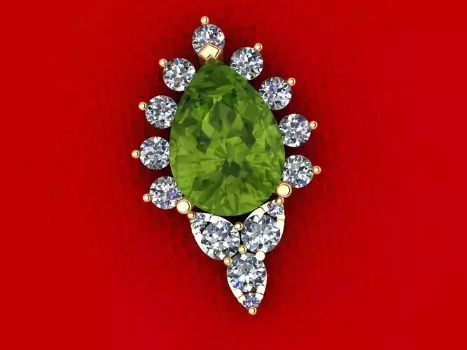 Gemstone Fashion Pendant P10