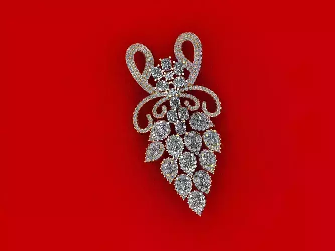 Fashion Diamond Pendant P13
