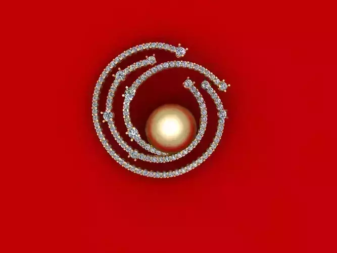 Creative Diamond Pendant P7