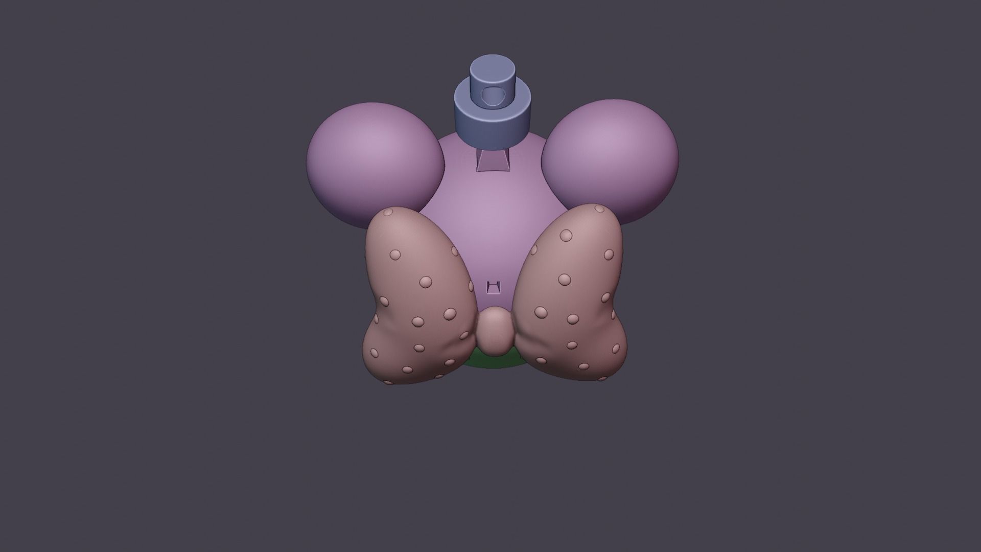 MICKEY AND MINNIE CHRISTMAS BALL 3D print model_8