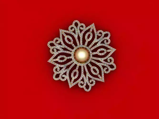 Round Pear Fashion Pendant P6