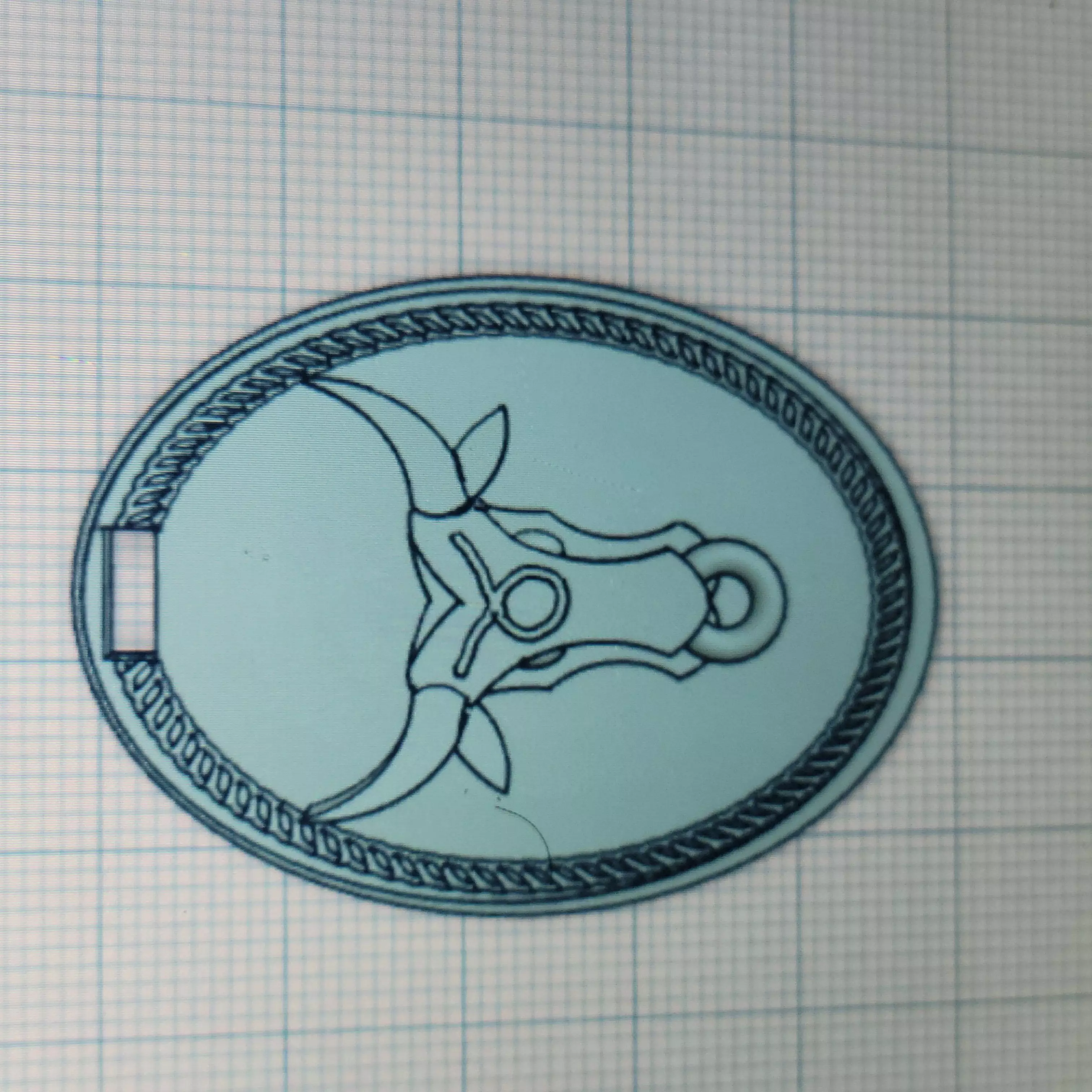 MEDALLION TARUS 3D print model_0