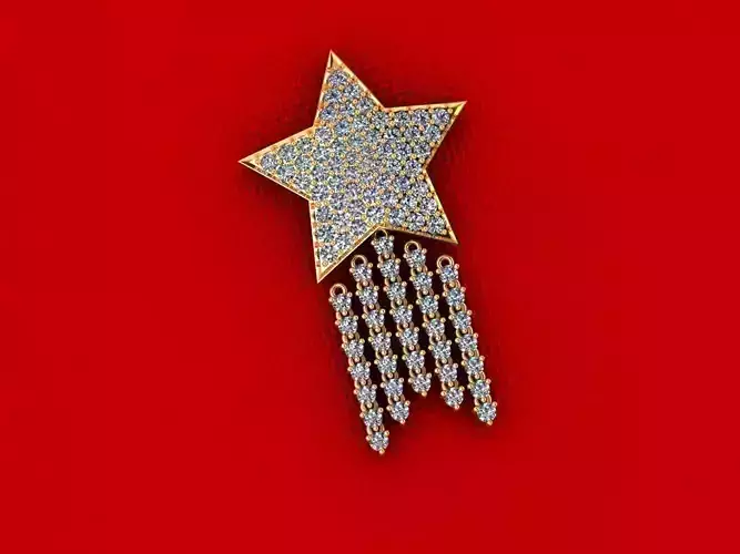 Star Diamond Pendant