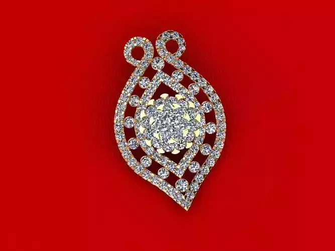 Fashion Diamond Pendant P17