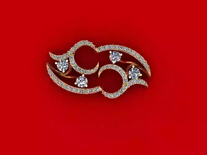 Creative Women Diamond Pendant