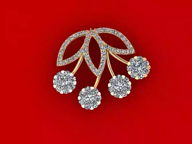 Women Flower Pendant P11