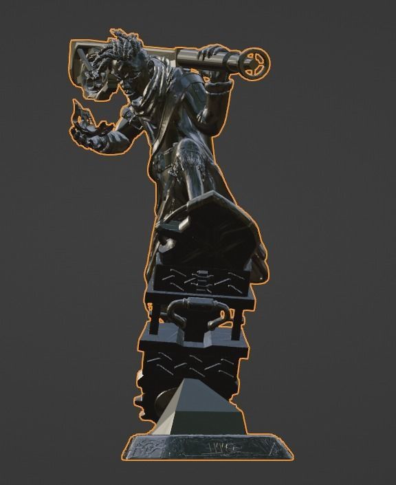 Arcane Character Models as Chess Set 3D print model_51