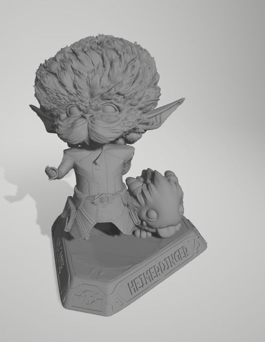 Arcane Character Models as Chess Set 3D print model_30