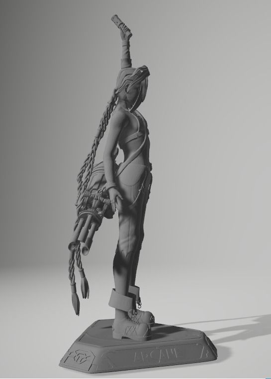 Arcane Character Models as Chess Set 3D print model_25